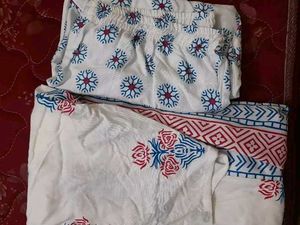 White Kurta Set Without Dupatta