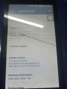 Used Intex Mobile Phone