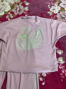 Cute Lavender Lounge Set