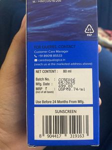 Aqualogica Sunscreen Mist