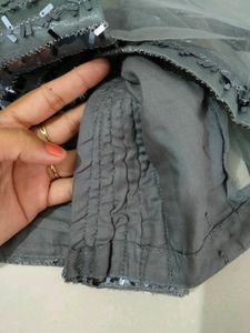 Grey Designer Blouse