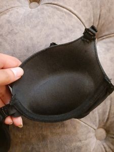 Black Pushup Bra- Front Closure