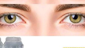 Hazel Color Lens ( Unisex) + Solution+ Case