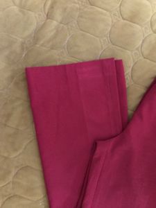 Deep Red Flared Trouser Waist 28