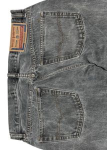 Diesel Grey Denim faded jeans