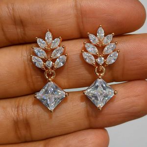 Elegant Crystal Drop Earrings