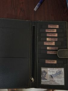 Wallet With Multiple Pockets For Card And Money