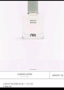 ZARA Eau Da Parfum Lightly Bloom