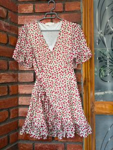 Floral Wrap Dress