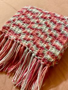 Crochet Scarf Handmade Using Quality Yarn