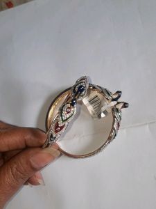 Peacock Bangles Set Of 2