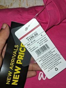 Ajio Hot Pink Graphic Tee