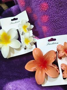 Flower Hair Clips