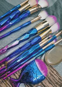 Mermaid Makeup Brush Set