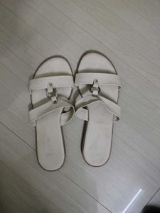 Elegant White Flats
