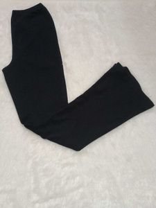 Navy Blue Flared Leggings
