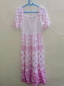 Zudio White &amp; Pink Top