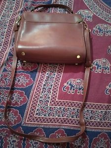 Baggit Maroon Crossbody Bag