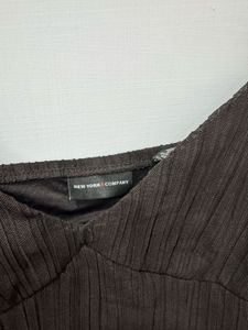 Cute Brown Stylish Top