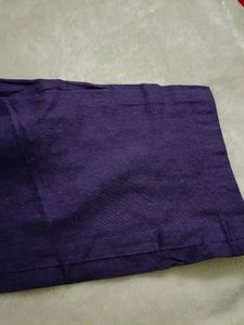 Purple Trouser To Style With Any Kind Of Top ..Kurti ..With Cotton Fabric ..And Pockets On Both Side ..😍✨