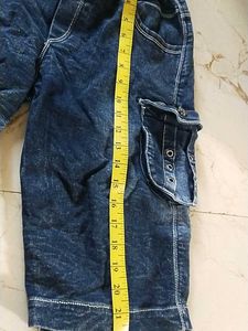 Denim Half Pant For Boys