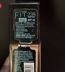 Maybelline Fit Me Foundation