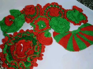 Handmade Crochet Laddu Gopal Dress