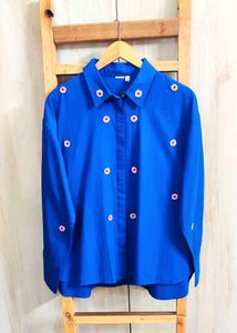 Embroidery Work Cotton Shirt Size-44-46