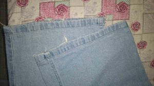 Light Wash Cargo Jeans