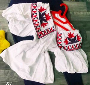 White Embroidered Top