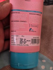 Aqualogica Radiance+ Dewy Sunscreen