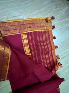Maroon Mekhla Materials