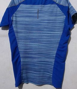 BLUE WORKOUT TSHIRT