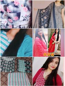 7 kurta set with dupatta combo