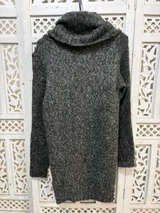 ✈️ Imported Cozy Grey Knit Sweater A