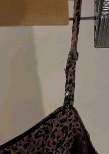 Leopard Print Slip Dress