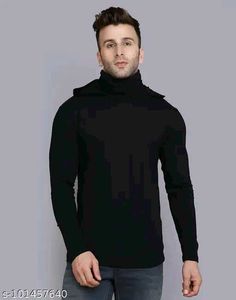 Black Ninja Style Hoodie T-Shirt