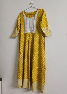 Mustard Yellow Kurta