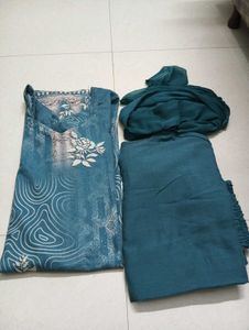 sea green kurta pant set