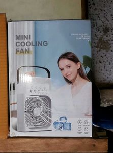 Portable Air Conditioner Fan  7 Colors Led Light