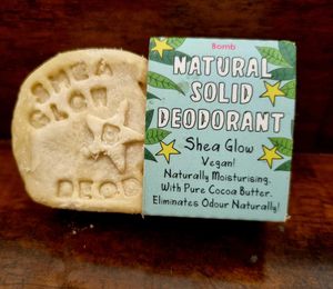SHEA GLOW SOLID DEODRANT BOMB COSMETICS