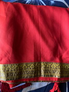 BIBA Women’s Orange Colour Palazzo (M)