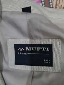 Mufti Beige Blazer - Size M