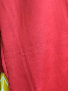 Red Bell Sleeve Top