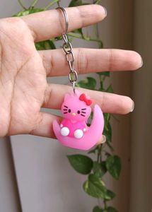 Matching Cute Batman And Hello Kitty Keychain 🩷🎀