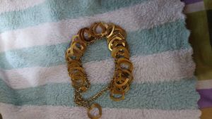 Golden  Anklets/Bracelets with Bells and Coins, Go
