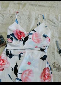 Floral Print Bodycon Dress