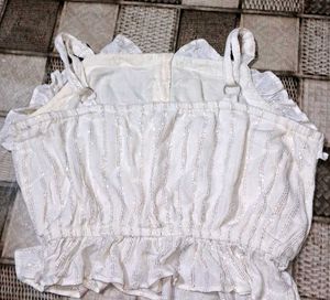 Ruffle Detail Cami Top