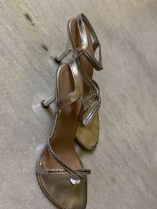Silver Stone Heels