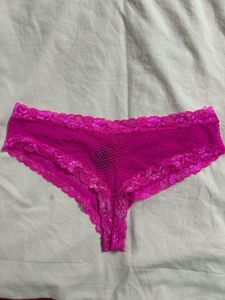 Pink Lace Briefs